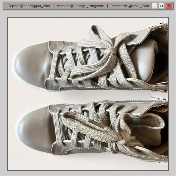 Vintage y2k hidden wedge high top sneakers ✨ - Picture 4 of 7